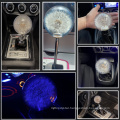 XUZHONG Universal 70MM Crystal Ball Dandelion Manual Automatic Transmission Car racing Shifter Lever Gear Shift Knob